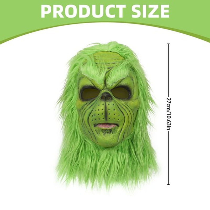 Christmas Green Cosplay Adult Plush Christmas Suit Costume Christmas Holiday