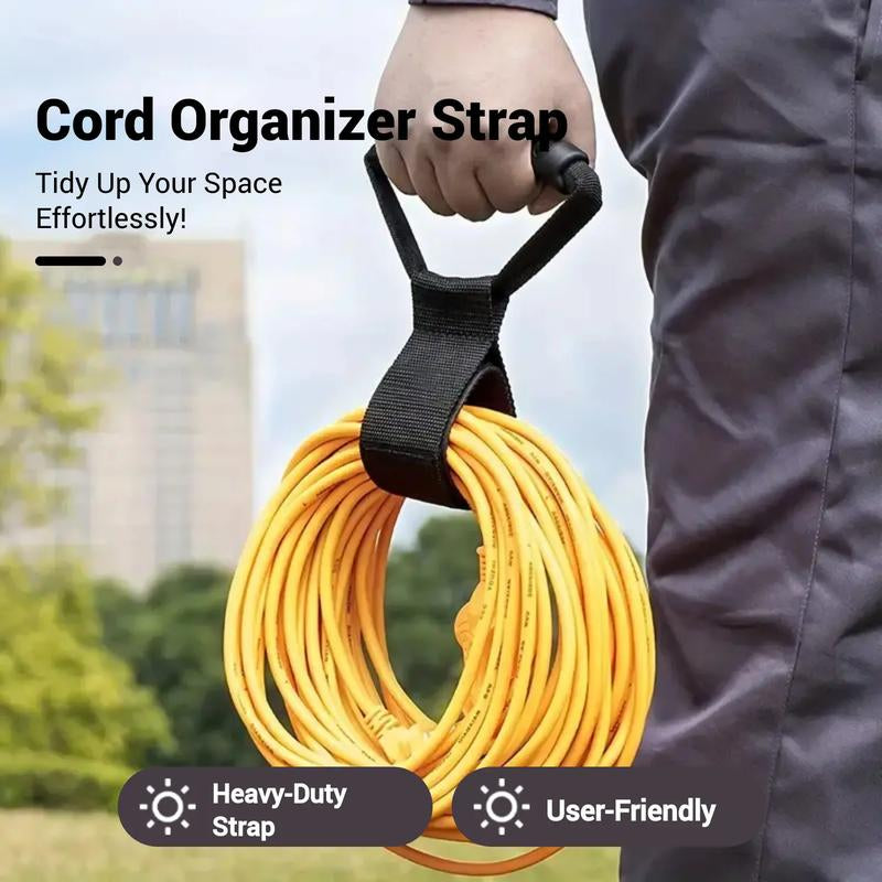 Heavy Duty Extension Cord Strap Holder