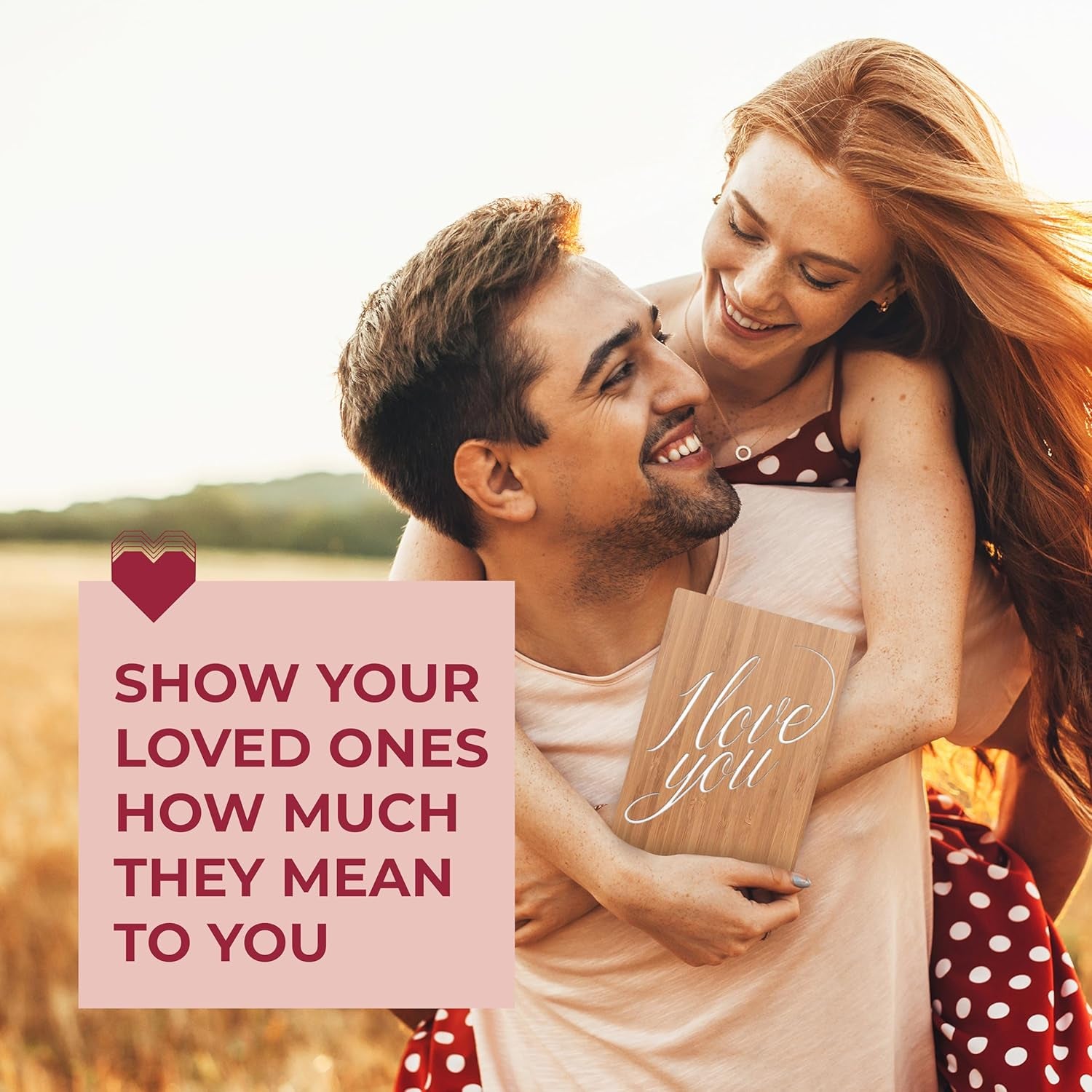 Heartspace Cards Love & Valentine Card, Handmade Bamboo Valentine'S Day Cards, Valentines Day Cards for Her, Wife, Adults, Valentines Day Card Wife, Valentines Gifts, Valentine Day Gift Him, Cursive