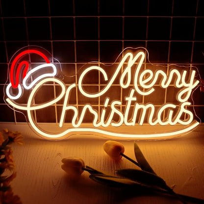 Merry Christmas Neon Sign, Merry Christmas Quotes, Christmas Led Light, Christmas Decor