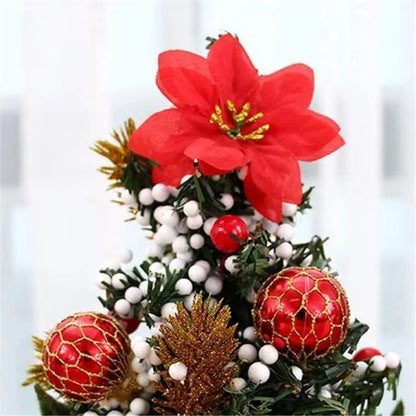 20Cm Mini Christmas Tree Christmas Desktop Decoration Christmas Tree Decoration Home Christmas Party Decoration Christmas Tree
